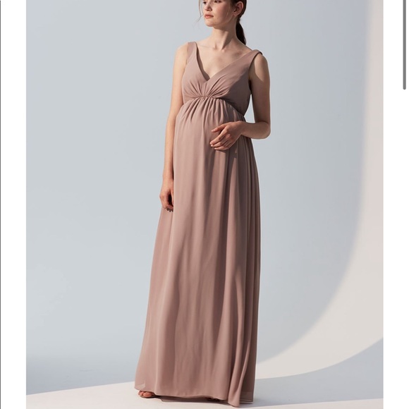 blue dress for baby girl Amsale Bridesmaid Dress Della GB240A Ruby